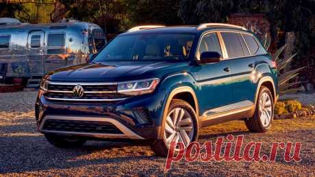 Обновленный кроссовер Volkswagen Atlas 2020
