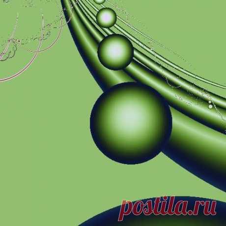 Фрактал, сделан в программе Fractal Explorer