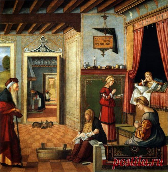 Воображаемый музей. Витторе Карпаччо. Рождество Марии. Бергамо | Художники, выставки, картины...