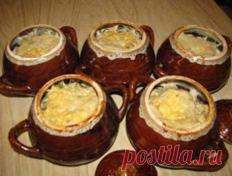 Готовим мясо в горшочках в микроволновке