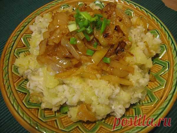 Mulgipuder или картофельно-перловая каша.