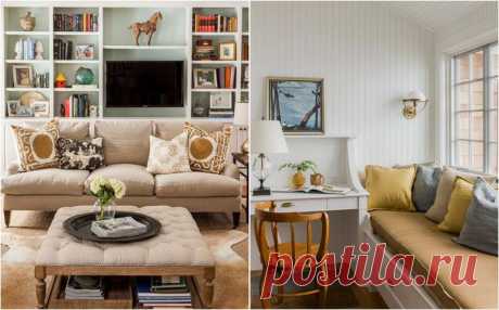 Льняная ткань в интерьере: достоинства, только достоинства — Мой дом