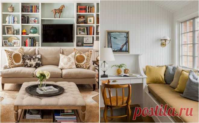 Льняная ткань в интерьере: достоинства, только достоинства — Мой дом