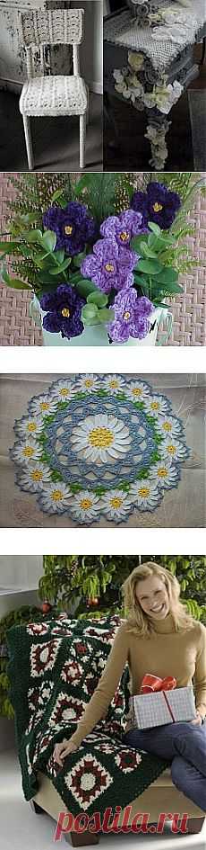 Вязаный декор своими руками