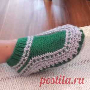 Тапочки для широкой ноги