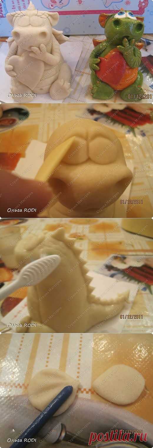Дракончик-малышок - МК.