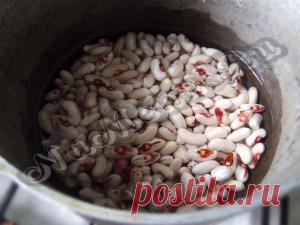 Фасоль с овощами