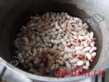 Фасоль с овощами