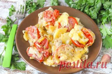 Мясо по-французски с картошкой в мультиварке: рецепт с фото из свинины (+отзывы)