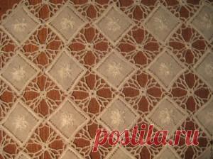 Создание лоскутно-вязаного полотна для изделий в фольклорном стиле - Вязание - Моя копилочка