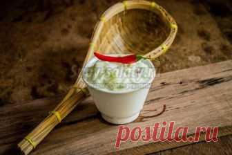 Соус острый йогуртовый. Рецепт с пошаговыми фото
