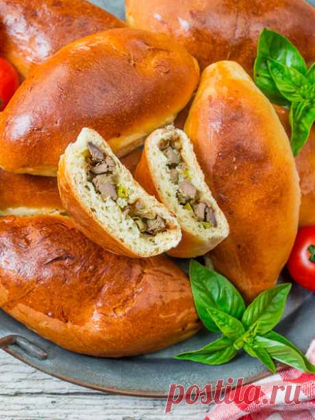Рецепт пирожков с ливером на Вкусном Блоге