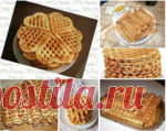 Рецепты теста для вафель.=