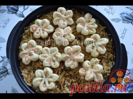 Булочки на пару с красной рыбой Dampfnudeln mit Lachs