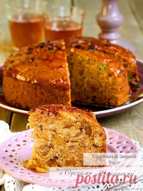 Старинный зимний торт с орехами и цукатами | ИТАЛЬЯНСКАЯ КУХНЯ
