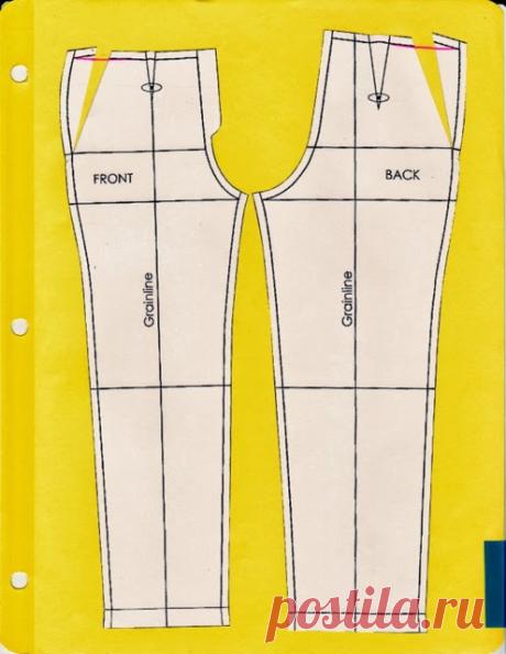Cation Designs: Pants Pattern Alterations