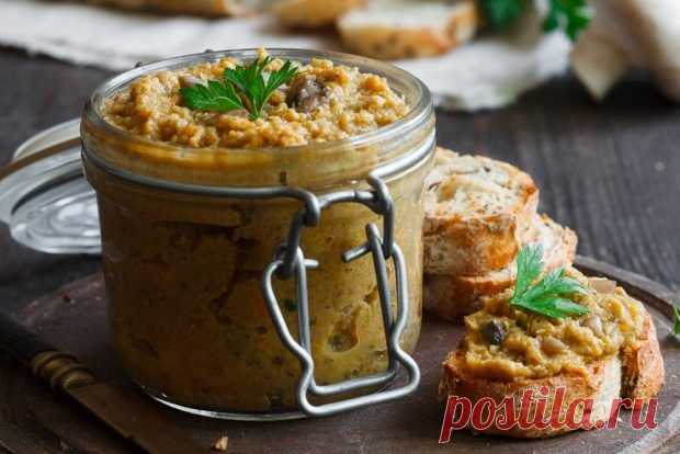 Икра из шампиньонов с морковью и луком через мясорубку — Домашняя кулинария