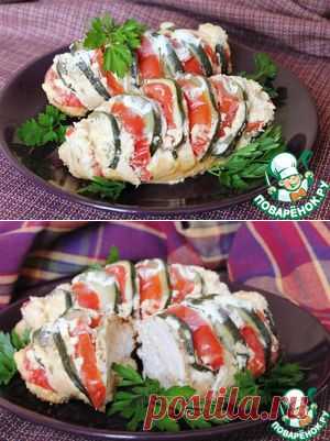 Куриные грудки с овощами в соусе - кулинарный рецепт
