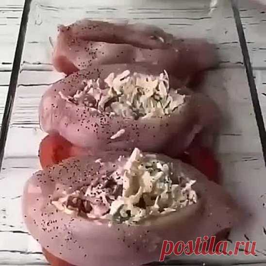 Вкусная минутка. Куриные кармашки с наинкой