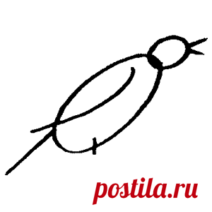 Как нарисовать птицу - Поделки с детьми | Деткиподелки