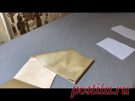Особенности проклеивания ткани флизелином