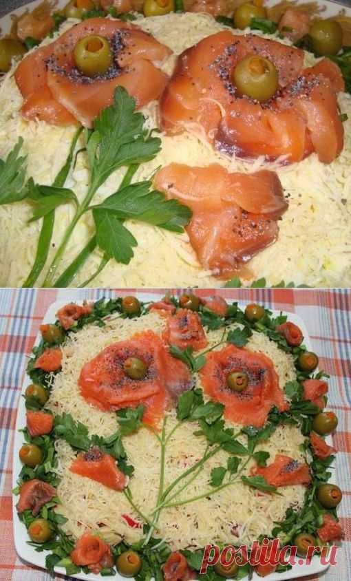 Салат "Маки", 2 вкуснющих варианта