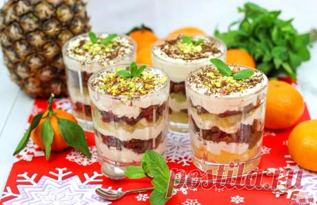 Десерт &quot;Панчо&quot; без выпечки (в стаканчиках) - быстро и просто + видео &amp;raquo; Женский Мир