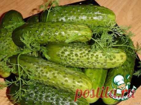 Огурцы малосольные Кулинарный рецепт