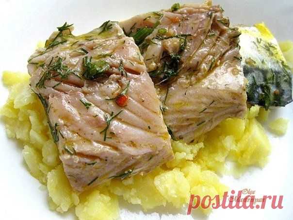 Скумбрия маринованная