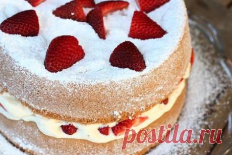 Бисквит «Королевы Виктории» | Вкусный каприз.