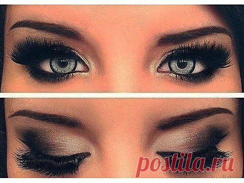 Smoky eyes под Ваш цвет глаз