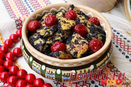 Ламанці з маком, медом та вишнями - Кулинарные рецепты на Food.ua