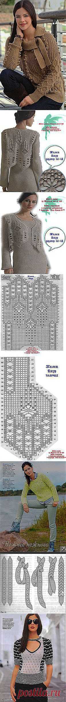 КРАСИВЫЙ УЗОРЧАТЫЙ ПУЛОВЕР. и другие материалы. Новое в Вашей подборке на Постила.ru - sevostyanova.o@mail.ru - Почта Mail.Ru