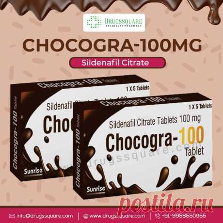 Купить таблетку Chocogra 100 мг онлайн (Эректильная дисфункция)

Таблетка Chocogra 100 мг — это одобренный врачом препарат, используемый для лечения эректильной дисфункции (слабости) у мужчин. Он работает, расширяя кровоток к половому члену. Это помогает мужчинам получить или сохранить эрекцию. Купите Chocogra 100 мг на надежном сайте Drugssquare. Закажите жевательные таблетки Chocogra 100 мг онлайн и получите