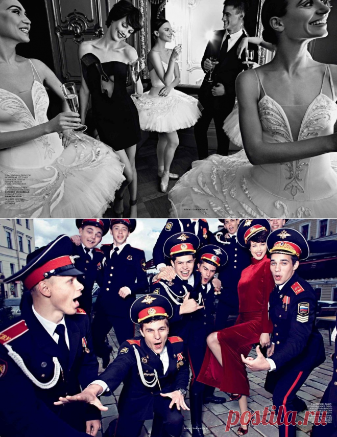 Линдси Виксон (Lindsey Wixson) в фотосессии Алекси Любомирски (Alexi Lubomirski) для журнала Vogue Russia (сентябрь 2014)