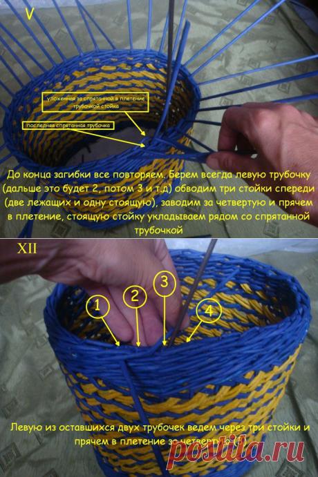 Загибка специально для газетного плетения МК.