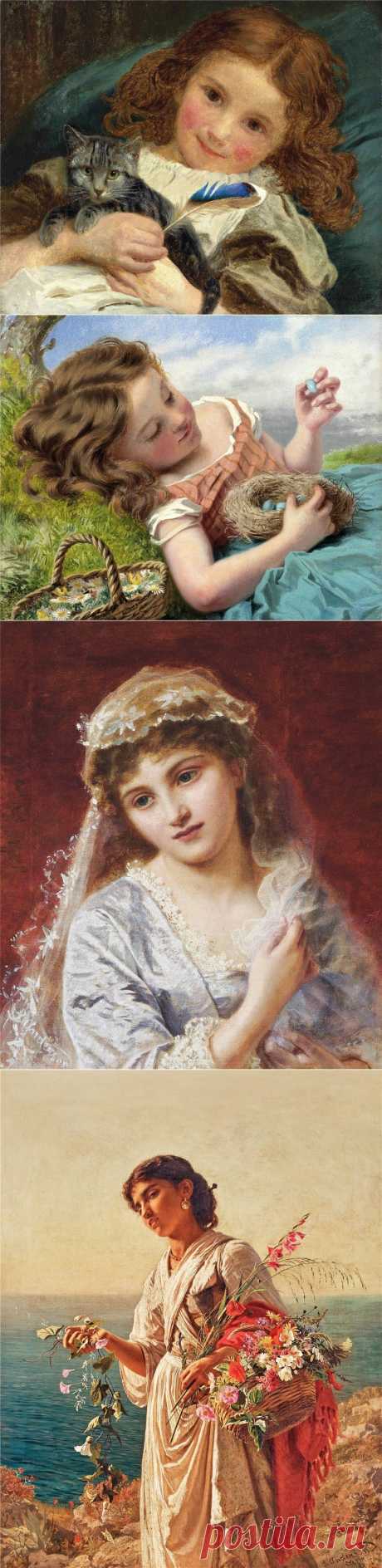 Коллекционное... Sophie Anderson