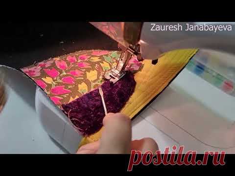 2 идеи / DIY сумки из лоскутков ткани в стиле сафари. Лоскутное шитье сумки / Изготовление сумок