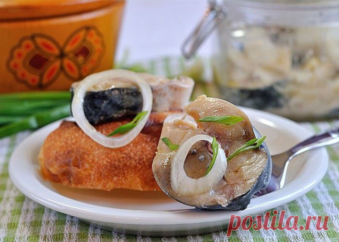 СКУМБРИЯ МАРИНОВАННАЯ