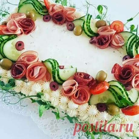 Бутербродный торт — закуска, которая нравится всем, кто бы её ни пробовал! - Дачный участок - 5 декабря - 43188065463 - Медиаплатформа МирТесен