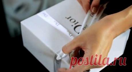 Упаковка подарков по-диоровски (2 видео) / Упаковка подарков /