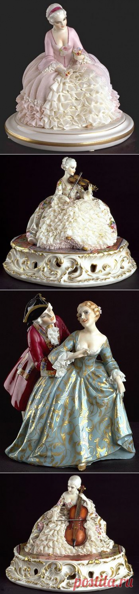 Из коллекций фарфора фирмы Capodimonte Limited Products