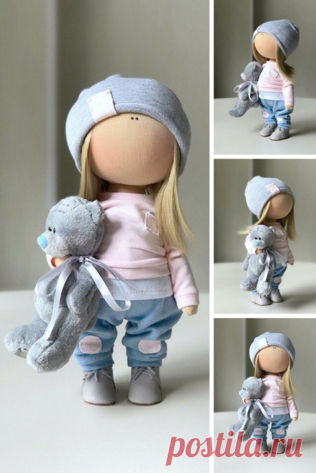 Stoffpuppe Poupée Tilda doll Handmade doll Fabric doll Textile | Etsy