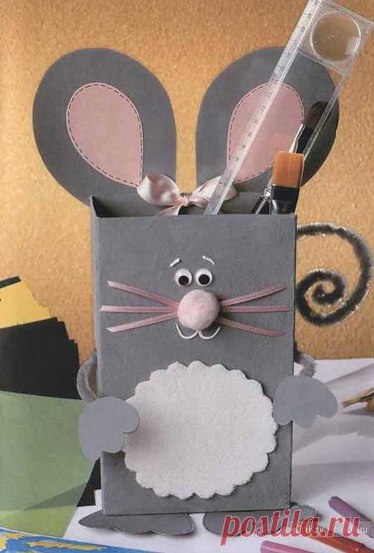 Поделки из коробок