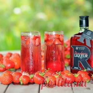 ЛИКЁР ИЗ КЛУБНИКИ СВОИМИ РУКАМИ