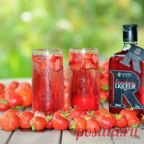 ЛИКЁР ИЗ КЛУБНИКИ СВОИМИ РУКАМИ
