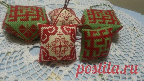 Славянские узоры. / Вязание как искусство!