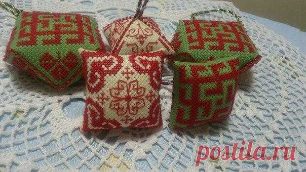 Славянские узоры. / Вязание как искусство!