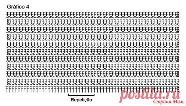 Серо-зеленый джемпер в филейной технике. - Все в ажуре... (вязание крючком) - Страна Мам
