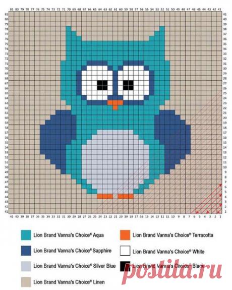 Вязание в технике от угла. 14 схем. Мастер-класс